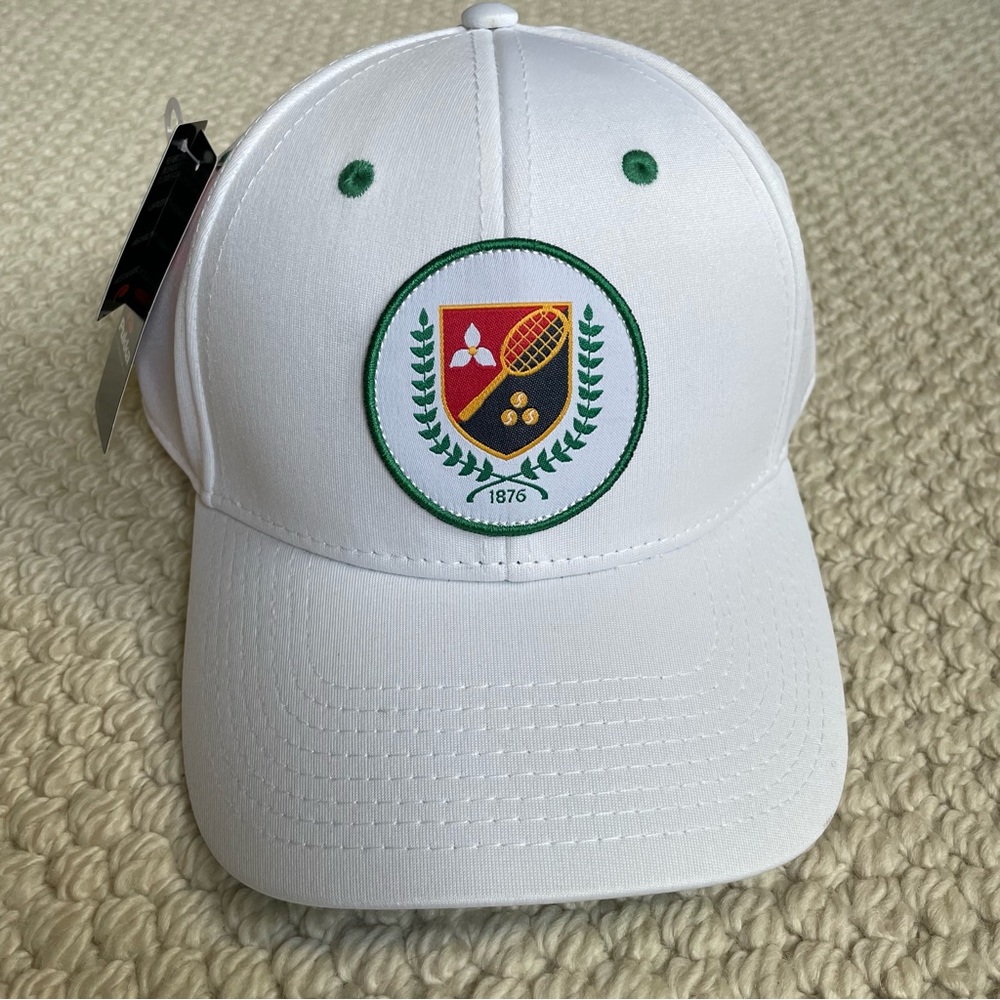 NWT Pukka white tennis hat